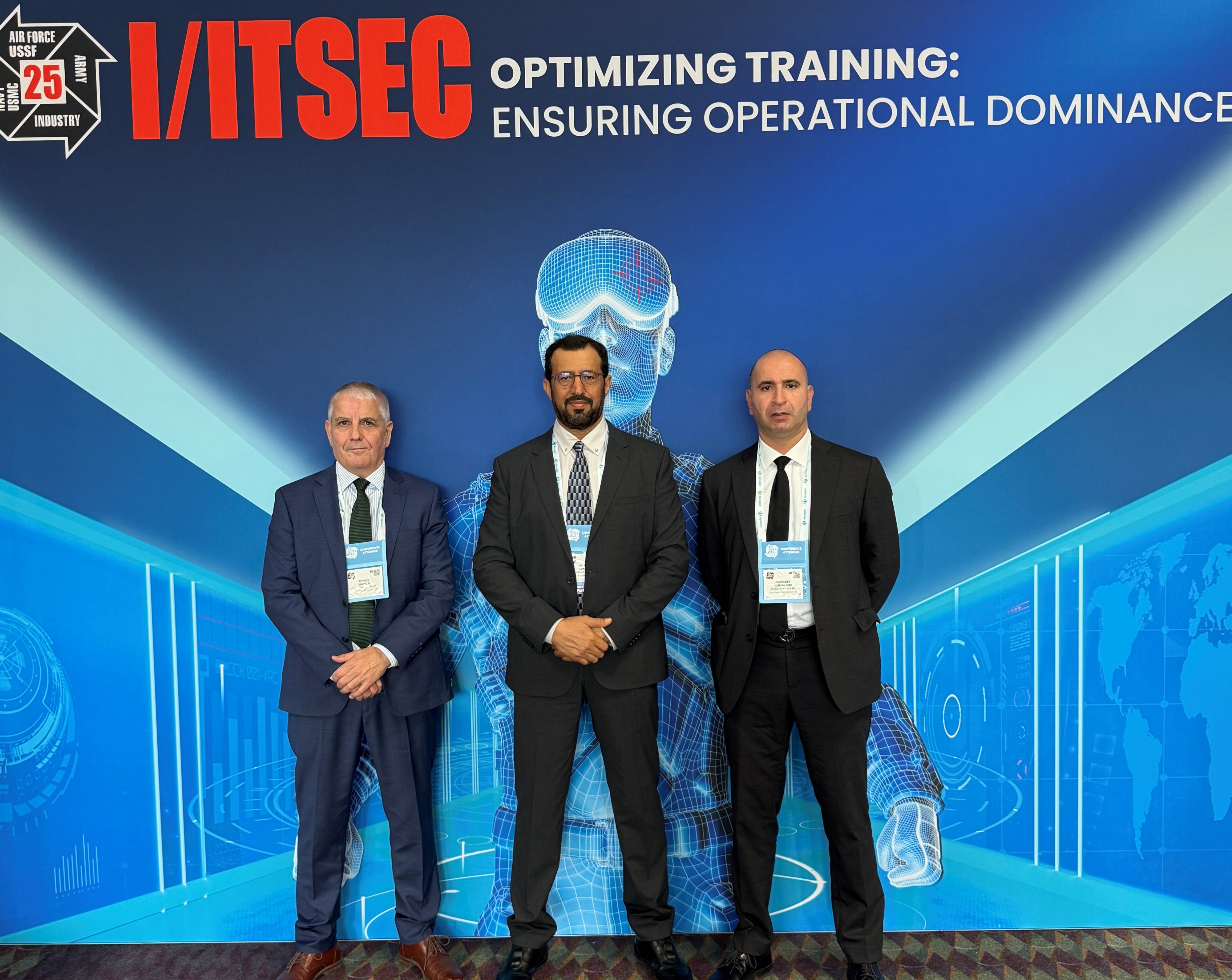Rabdan Academy Delegation Participates in Global Training and Simulation Conference in the United States